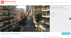 Desktop Screenshot of estatemonaco.com